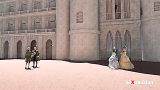 3DXPassion featuring Temptation's brunette movie