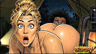 Married White Bitch Gets Anal Pleasure From BBC