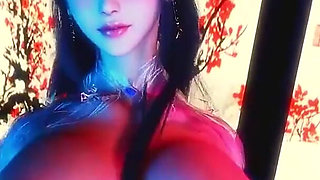 Virtual Temptress Diva: Curves in Motion - 3D Animation Hentai