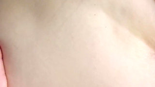 Rough Oiled Titjob with Hairy Big Natural Breast Mature