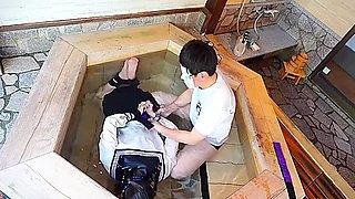Dripping Uniform, Restrained In A Bathtub, Off-campus Lesson