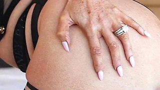 Blonde MILF with Big Boobs Getting Her Pussy Filled with Cum