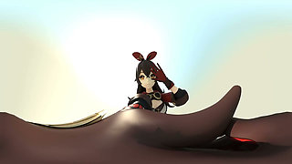 giantess animation 3d
