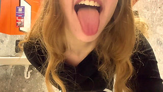 Part One a Young Slut in a Public Bucket