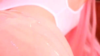 Zero Two Oily Anal Monster Dildo