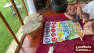 Get ready for playful Strip Twister seduction