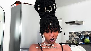 I made this EBONY student scream hard