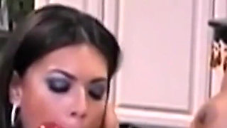 A lesbian party with toys leads to a threesome with Tera Patrick, Alexis Amore and Spyder