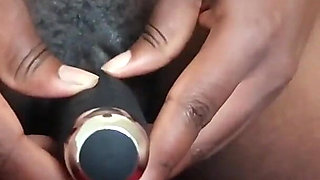 Cumming Hard with Powerful Wand Moaning