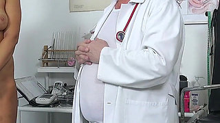 Nicole Star Fingered on Her Physical Exam