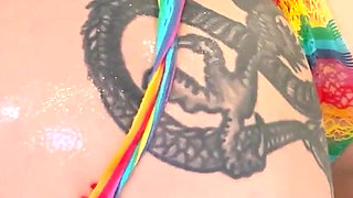 Cris Bathory Having Fun with Anal Chanting