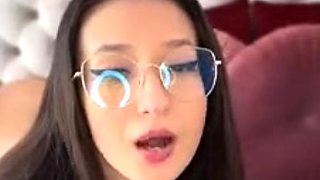 Extreme close up on her pussy taking toys