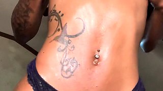 Big boob babe masturbating