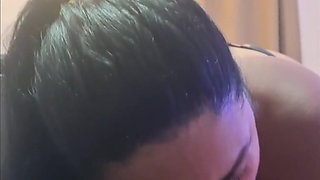 Sloppy Spit & Swallow: Glazing His Cock Before the Load