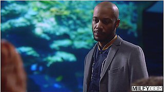 Married Redhead Lauren Phillips Gets Dped By Two Studs