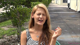 Sneaking a Cigarette HD Wmv