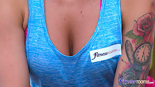Fitness Rooms - Brazilian Booty Sweat Lez Session at the Gym
