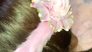 Cheating Slut Wife Gives Deep Throat Blow Job Her Boss When Husband Not at Home