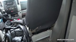 Fuck an Old Lady in a Van - Maturevan