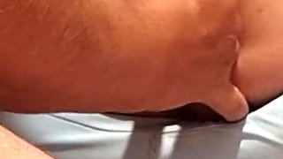 Close up of the Wife Moaning While the Cuckold Fuck Her