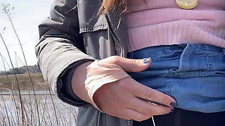 No160 Tucking Exposed On The Bank Of The River