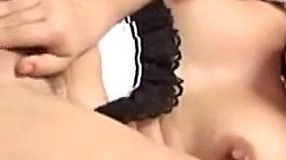 Interracial Anal Threesome for a Brunette Loving Big Sizes