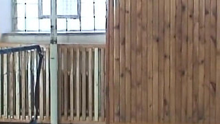 Olds Fuck Dolls - Old gym master Karl Fucker bangs 18-year-old student in the gym