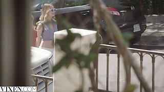 Mick Blue and Jillian Janson's reality video by Vixen