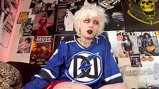 Goth Girl Glitterqueen1999 Wants to Pop Her Cherry Gets Possessed by Her Jealous Stepbrother! Gothic Fetish Taboo Fetish Transfe