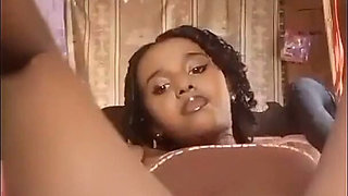 Adorable Black Woman with a Beautiful