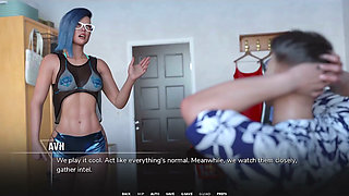 Taboo University - Blue Haired Arogant College Girl Wants to Make a Deal