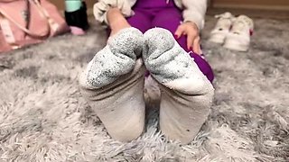 Jasmin Jai Studios - Gym Sock Glory - Post-Workout Sweat