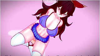 Genshin Impact - Amber Receives In School Uniform