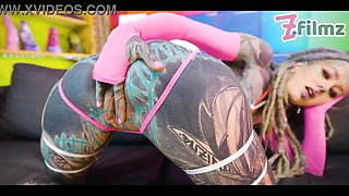 Big COCK ANAL fucking naughty horny HIPPIE slut