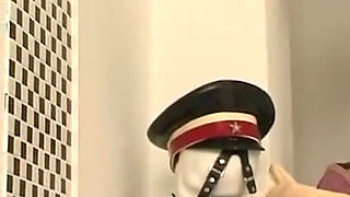 Moored humiliated slave