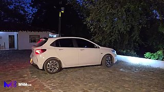 Busty Latina Wife Cuckold Fuck with Driver - Max Betancur & Salome Gil Big Booty Doggystyle