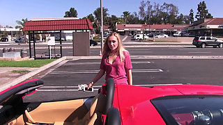 Blonde Slut Gets Pounded Hard and Facialed