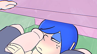 Quick Blowjob Under The Table At Restaurant ( Parody Cartoon )