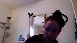 Amateur Striptease with a Funny Twist