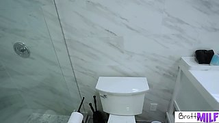 it's going to be our little hidden" - brattymilfs engage in secret taboo porno with stepsons