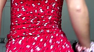 Georgie British mature solo anal masturbation