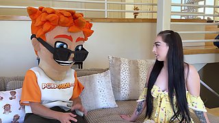 Scarlett Rosewood Falls For My Blind Act & Rides My Big Dick To Creampie