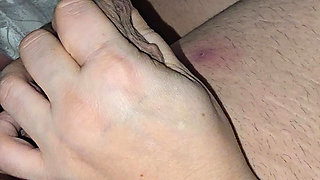 Step mom keeps sneaking into step son room every day to play with his cock without his permison