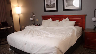 Black Teen Step-daughter Shares a Hotel Bed with Step-dad