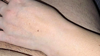 Granny handjob step son big dick in hotel room in front if his girlfriend