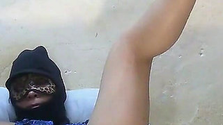 Roxana Dildo Masturbation - Gets off with Pink Dildo