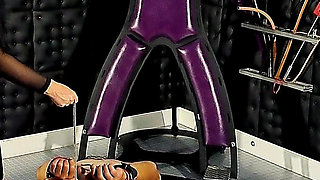 Hard Bullbusting Hard Kicking CBT by German Femdom