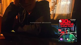 French Wife Has Risky Orgasm at Bar While Waiter Watches - Remote Vibrator Tease