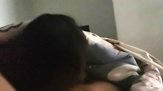 Horny chinese girl sucks dick intensely then fucks wildly