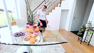 Ass fucking blowjob DP busty big boobs